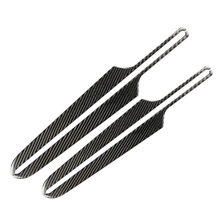 4 PCS Carbon Fiber Car Door Panel Decorative Sticker for Porsche Macan - free shipping - PMC TechLife - Order now!