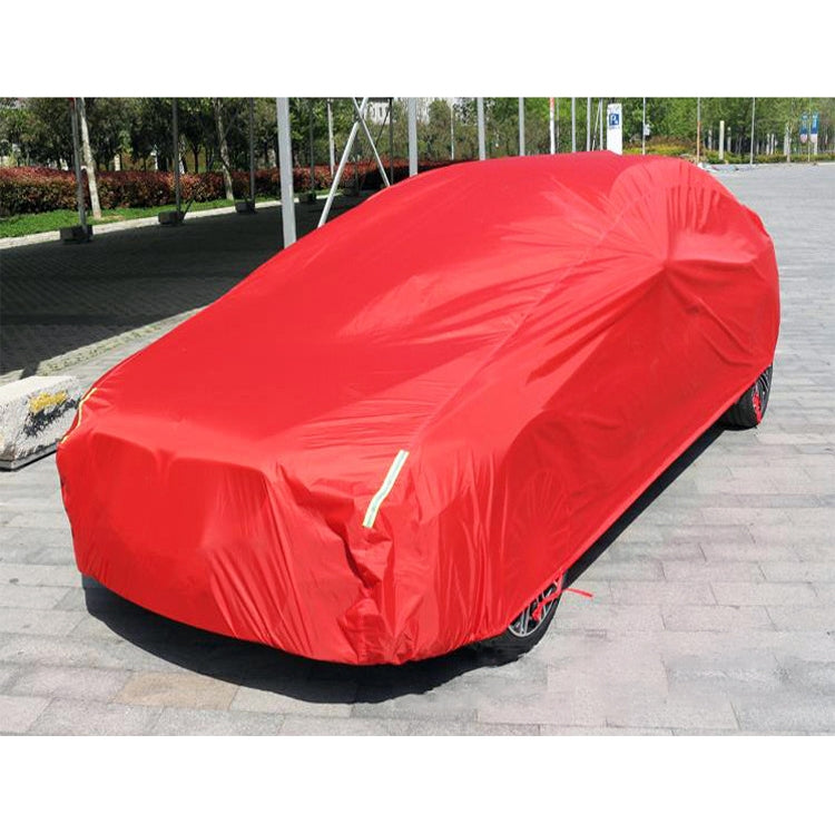 Sunscreen Insulated Rainproof Intelligent Automatic Remote Control Car Cover (Red) - PE Material by PMC Jewellery | Online Shopping South Africa | PMC Jewellery | Buy Now Pay Later Mobicred