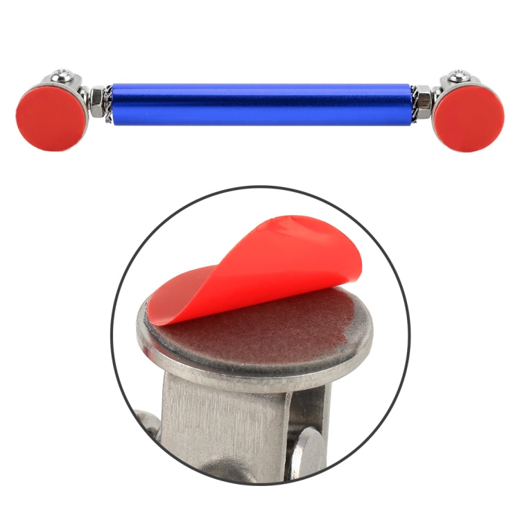2 PCS Car Modification Adhesive Surrounded Rod Lever Front and Rear Bars Fixed Front Lip Back Shovel, Length: 10cm(Blue) - Trunk & Bumper Accessories by PMC TechLife | Online Shopping South Africa | PMC TechLife | Buy Now Pay Later Mobicred