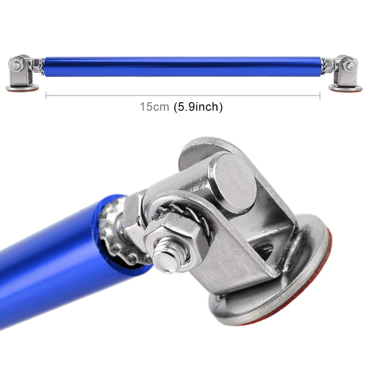 2 PCS Car Modification Adhesive Surrounded Rod Lever Front and Rear Bars Fixed Front Lip Back Shovel, Length: 15cm(Blue) - Trunk & Bumper Accessories by PMC TechLife | Online Shopping South Africa | PMC TechLife | Buy Now Pay Later Mobicred