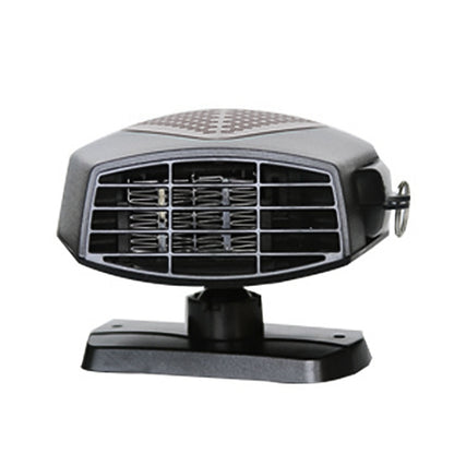 Car Portable Heater Hot Cool Fan Windscreen Window Demister Defroster DC 24V (Grey) - Heating & Fans by PMC Jewellery | Online Shopping South Africa | PMC Jewellery | Buy Now Pay Later Mobicred