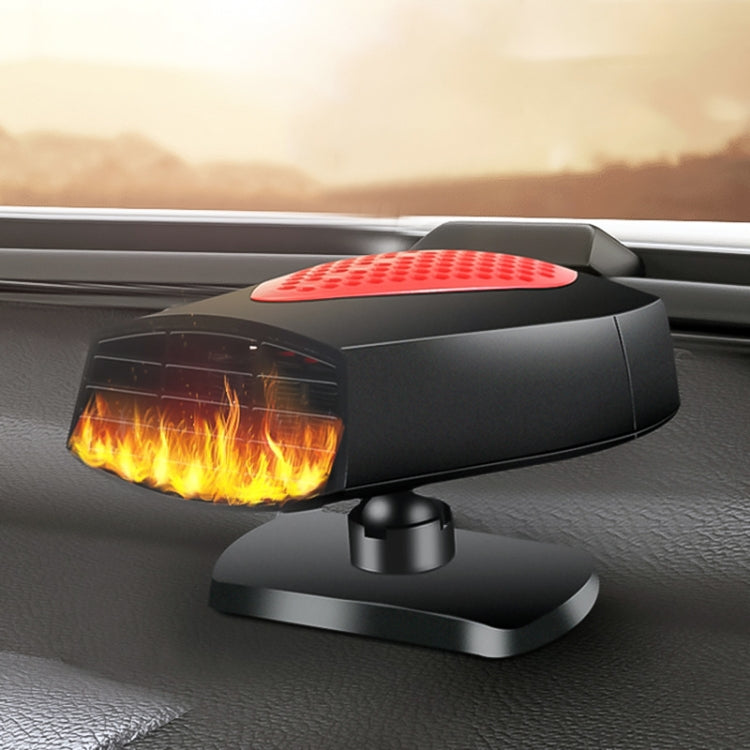 Car Portable Heater Hot Cool Fan Windscreen Window Demister Defroster DC 24V (Red) - Heating & Fans by PMC TechLife | Online Shopping South Africa | PMC TechLife | Buy Now Pay Later Mobicred