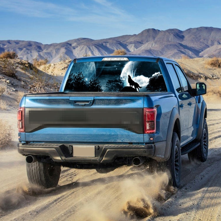 Wolverine Pattern Horror Series Car Rear Window Decorative Sticker, Size: 147 x 46cm - Decorative Sticker by PMC TechLife | Online Shopping South Africa | PMC TechLife | Buy Now Pay Later Mobicred