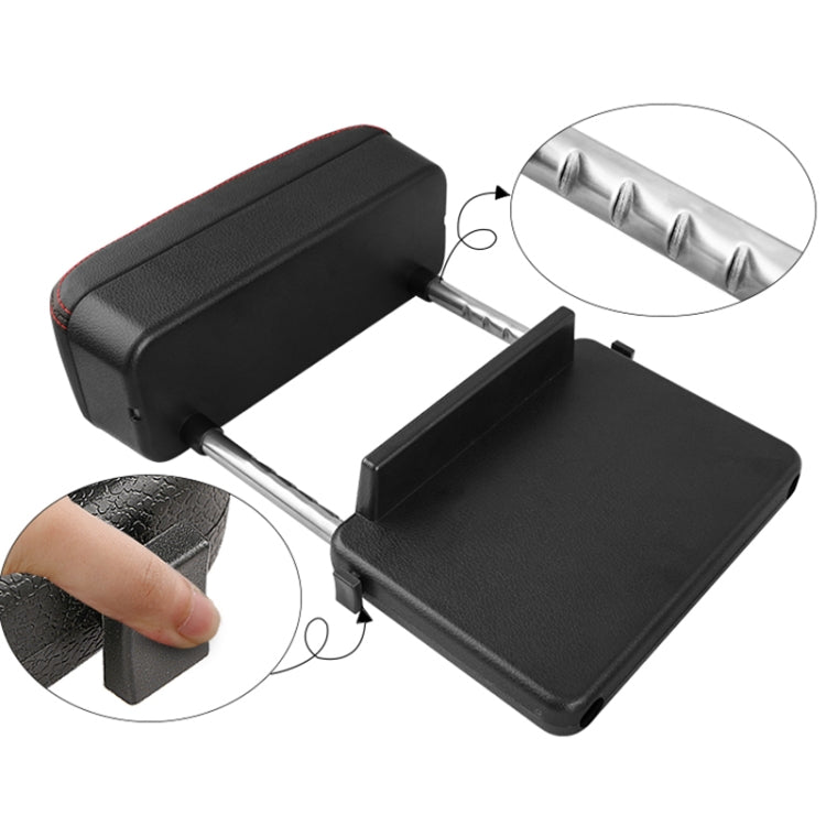 Universal Car PU Leather Wrapped Armrest Box Cushion Car Armrest Box Mat with Storage Box (Grey) - Stowing Tidying by PMC TechLife | Online Shopping South Africa | PMC TechLife | Buy Now Pay Later Mobicred