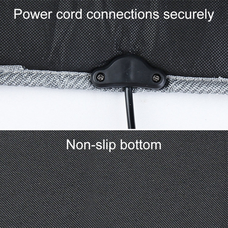 Car 24V Front Seat Heater Cushion Warmer Cover Winter Heated Warm, Single Seat (Red) - Seat Accessories by PMC TechLife | Online Shopping South Africa | PMC TechLife | Buy Now Pay Later Mobicred