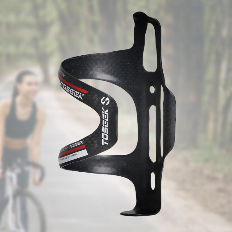 TOSEEK Matte Full Carbon Fiber Road Bicycle Water Bottle Holder (Yellow) - free shipping - PMC TechLife - Order now!