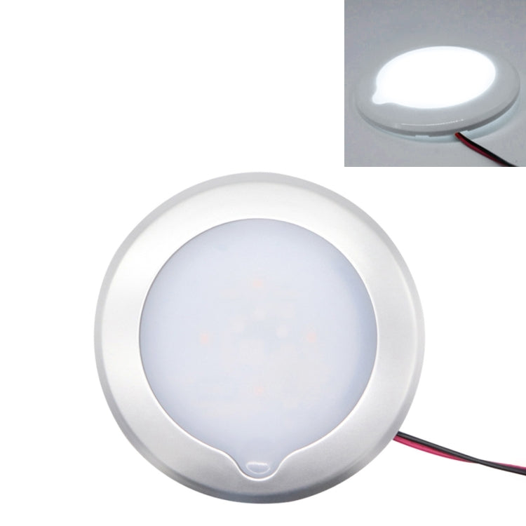 DC 9-30V 4.5W 3000-3300K IP67 Marine RV Dimmable 150mm LED Dome Light Ceiling Lamp, with Touch Control (White Light) - Marine Accessories & Parts by PMC TechLife | Online Shopping South Africa | PMC TechLife | Buy Now Pay Later Mobicred