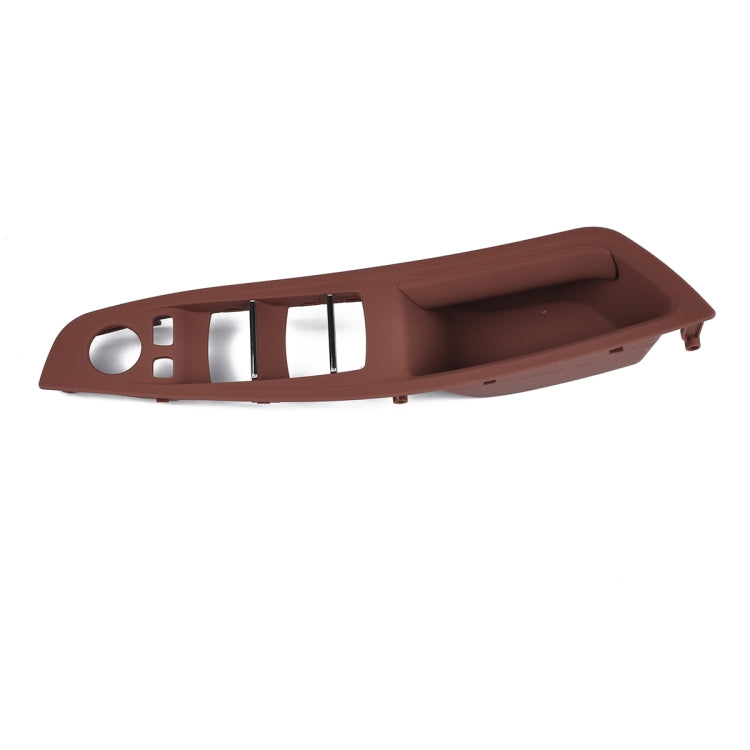 Door Left Front Handle Window Switch Panel 51417225875 for BMW 5 Series(Brown) - Door Handles by PMC TechLife | Online Shopping South Africa | PMC TechLife | Buy Now Pay Later Mobicred