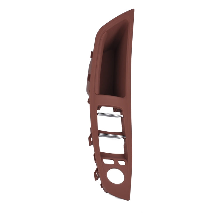 Door Left Front Handle Window Switch Panel 51417225875 for BMW 5 Series(Brown) - Door Handles by PMC TechLife | Online Shopping South Africa | PMC TechLife | Buy Now Pay Later Mobicred