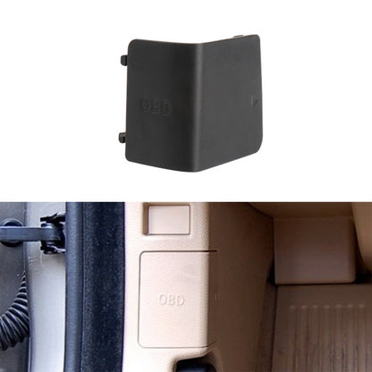 Car Diagnostic Plug Cover OBD Panel Decorative Cover 51437147538 for BMW E84 2009-2015(Black) - Car Interior Mouldings by PMC Jewellery | Online Shopping South Africa | PMC Jewellery | Buy Now Pay Later Mobicred