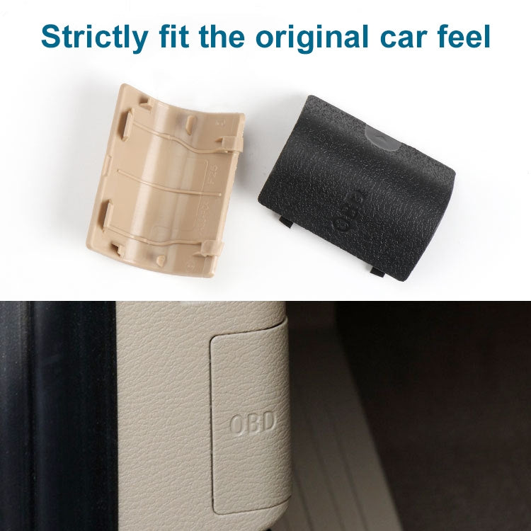 Car Diagnostic Plug Cover OBD Panel Decorative Cover 51437147538 for BMW F25 2011-2016 (Black) - Car Interior Mouldings by PMC TechLife | Online Shopping South Africa | PMC TechLife | Buy Now Pay Later Mobicred