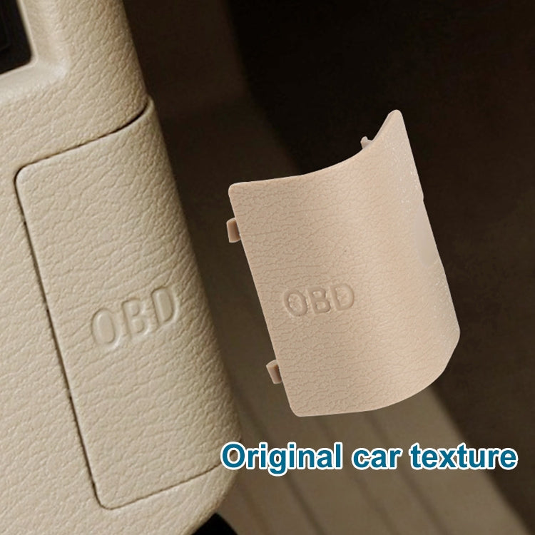 Car Diagnostic Plug Cover OBD Panel Decorative Cover 51437147538 for BMW F25 2011-2016 (Black) - Car Interior Mouldings by PMC TechLife | Online Shopping South Africa | PMC TechLife | Buy Now Pay Later Mobicred