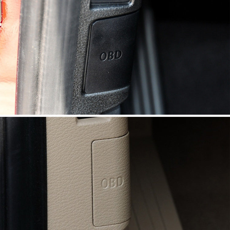 Car Diagnostic Plug Cover OBD Panel Decorative Cover 51437147538 for BMW F25 2011-2016 (Black) - Car Interior Mouldings by PMC TechLife | Online Shopping South Africa | PMC TechLife | Buy Now Pay Later Mobicred