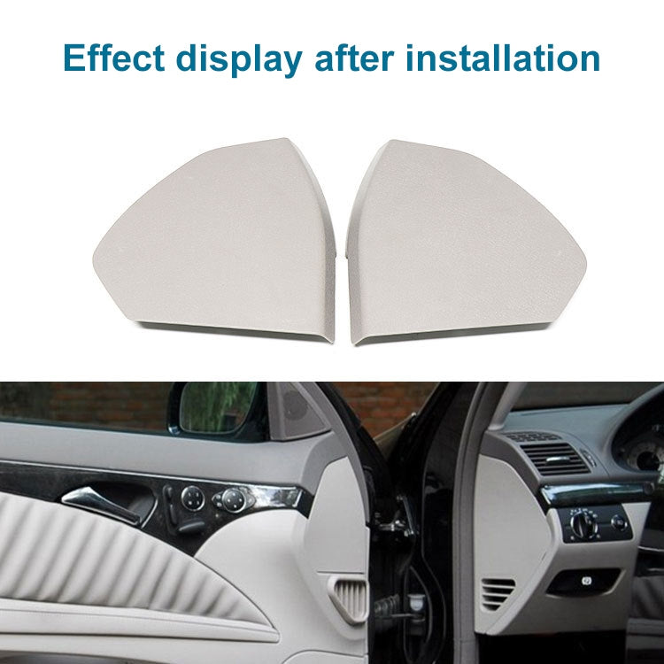 Car Left Side Front Door Trim Panel Plastic Cover 2117270148  for Mercedes-Benz E Class W211 2003-2008 (Light Yellow) - Door Handles by PMC TechLife | Online Shopping South Africa | PMC TechLife | Buy Now Pay Later Mobicred