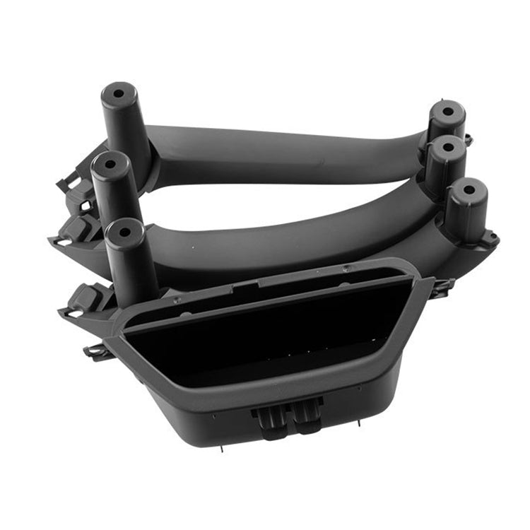 Car Rear Left Inside Doors Handle Pull Trim Cover 5141 7394 519-1 for BMW X3 X4, Left Driving (Black) - Door Handles by PMC TechLife | Online Shopping South Africa | PMC TechLife | Buy Now Pay Later Mobicred