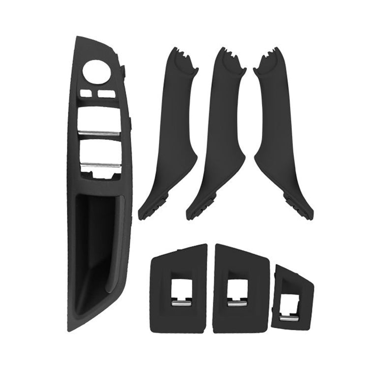 Car Standard Version Inside Doors Handle Pull Trim Cover 5141 7225 873 for BMW F10 F18, Left Driving (Black) - Door Handles by PMC TechLife | Online Shopping South Africa | PMC TechLife | Buy Now Pay Later Mobicred