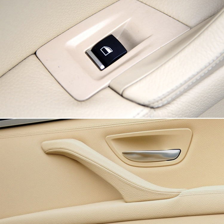 Car Imported Version Inside Doors Handle Pull Trim Cover 5141 7225 873 for BMW F10 F18, Left Driving (Grey) - Door Handles by PMC TechLife | Online Shopping South Africa | PMC TechLife | Buy Now Pay Later Mobicred