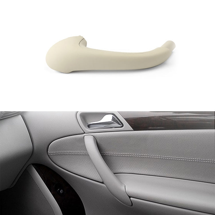 Car Front Right Inside Doors Handle Pull Trim Cover for Mercedes-Benz C-class W203 -2007, Left Driving (Beige) - Door Handles by PMC TechLife | Online Shopping South Africa | PMC TechLife | Buy Now Pay Later Mobicred