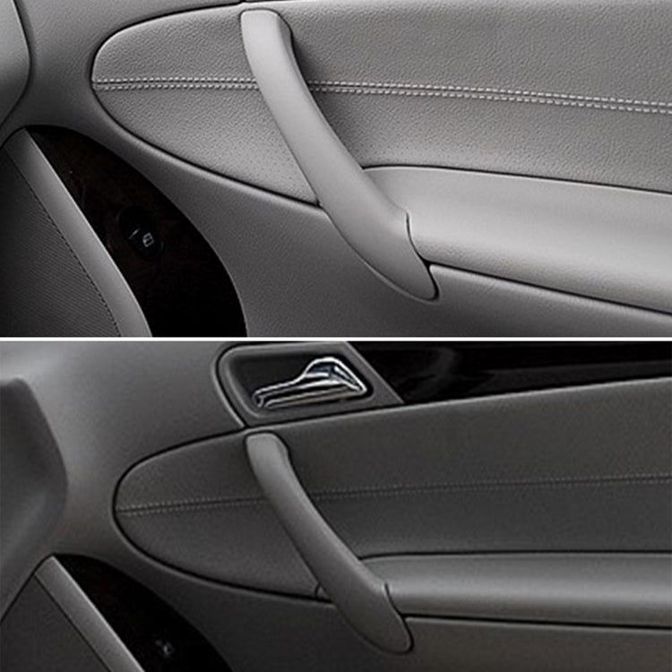 Car Rear Left Inside Doors Handle Pull Trim Cover for Mercedes-Benz C-class W203 -2007, Left Driving (Beige) - Door Handles by PMC TechLife | Online Shopping South Africa | PMC TechLife | Buy Now Pay Later Mobicred