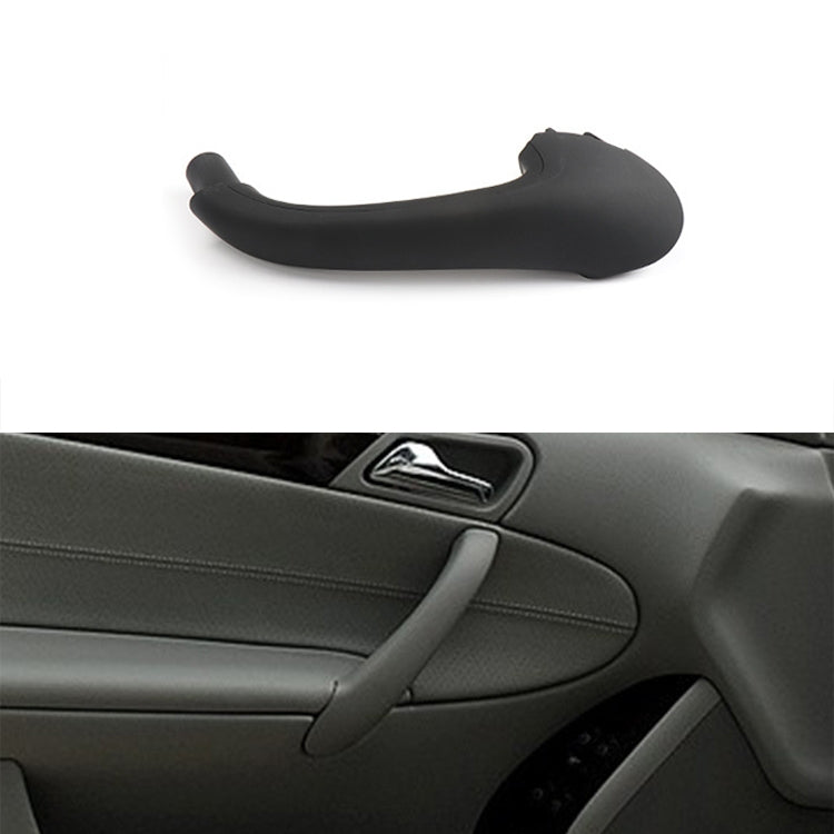 Car Front Left Inside Doors Handle Pull Trim Cover for Mercedes-Benz C-class W203 -2007, Left and Right Driving(Black) - Door Handles by PMC TechLife | Online Shopping South Africa | PMC TechLife | Buy Now Pay Later Mobicred