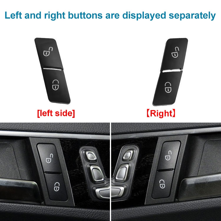 Car Left Side Door Lock Switch Buttons 2049058402 for Mercedes-Benz W204, Left Driving (Red) - Car Switches by PMC TechLife | Online Shopping South Africa | PMC TechLife | Buy Now Pay Later Mobicred