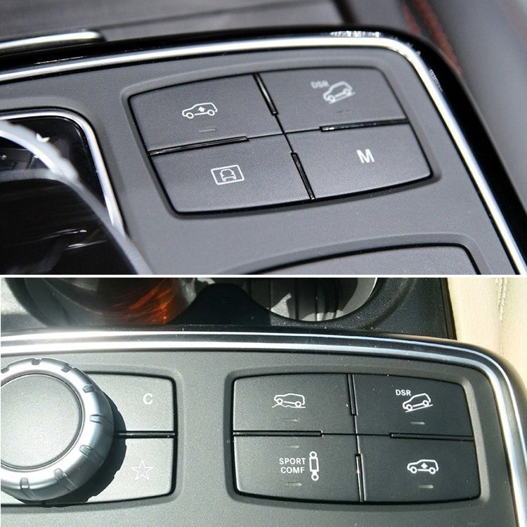 Car Model B2 Downhill Auxiliary Switch Shift Button for Mercedes-Benz GL GLE Class W166, Left Driving - Car Switches by PMC TechLife | Online Shopping South Africa | PMC TechLife | Buy Now Pay Later Mobicred