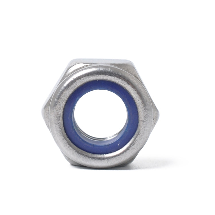 60 PCS Car 304 Stainless Steel Lock Nuts Nylon Insert Locknut Kit M3-M10 - Nuts & Bolts by PMC TechLife | Online Shopping South Africa | PMC TechLife | Buy Now Pay Later Mobicred