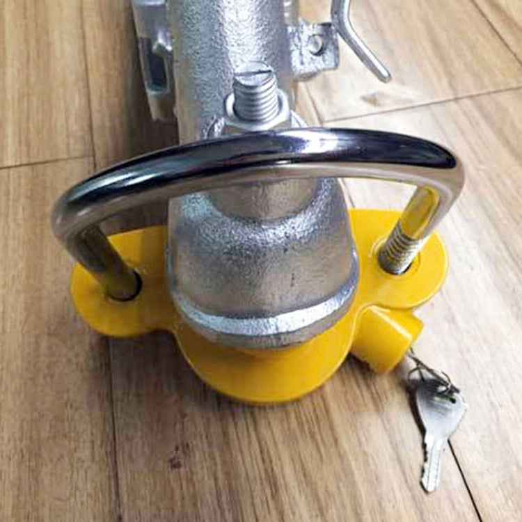 Universal Trailer Ball Hitch Coupler Lock Adjustable Trailer U Shape Coupling Lock, Random Color Delivery - Locks & Hasps by PMC TechLife | Online Shopping South Africa | PMC TechLife | Buy Now Pay Later Mobicred