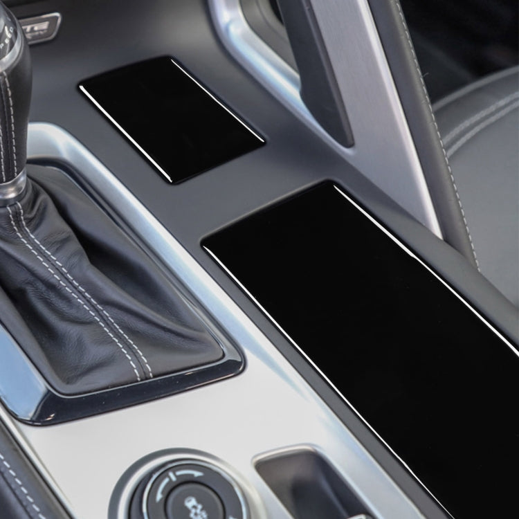 For Chevrolet Corvette C7 2014-2019 Car Water Cup Holder Cover Decorative Sticker, Left Drive - Car Interior Mouldings by PMC TechLife | Online Shopping South Africa | PMC TechLife | Buy Now Pay Later Mobicred