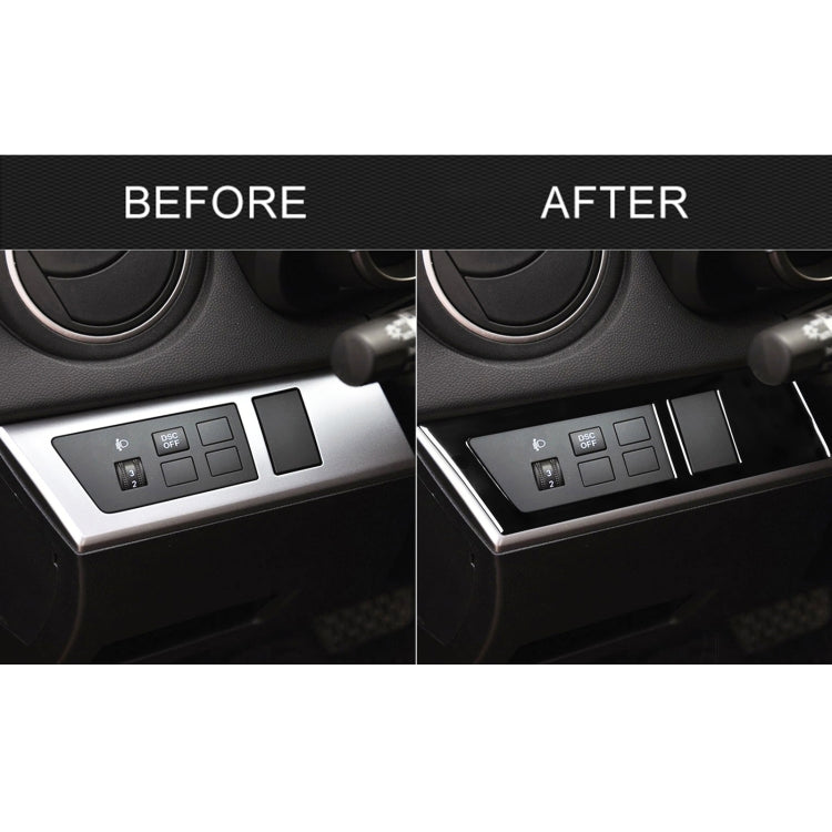 For Mazda 3 Axela 2010-2013 Car Headlight Switch Panel Decorative Sticker, Left Drive - Car Interior Mouldings by PMC TechLife | Online Shopping South Africa | PMC TechLife | Buy Now Pay Later Mobicred