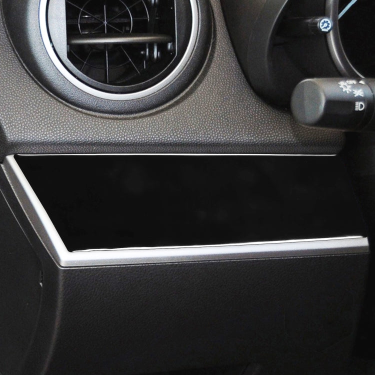 For Mazda 3 Axela 2010-2013 Car Steering Wheel Left Decorative Sticker, Left Drive - Car Interior Mouldings by PMC TechLife | Online Shopping South Africa | PMC TechLife | Buy Now Pay Later Mobicred