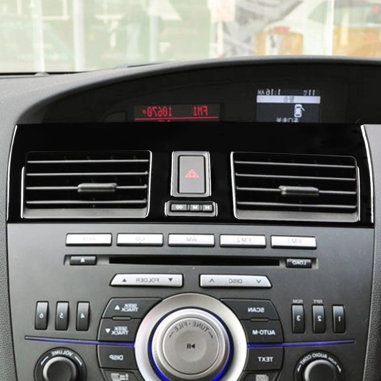 For Mazda 3 Axela 2010-2013 2 in 1 Car Central Vent Set B Decorative Sticker, Right Drive - Car Interior Mouldings by PMC TechLife | Online Shopping South Africa | PMC TechLife | Buy Now Pay Later Mobicred