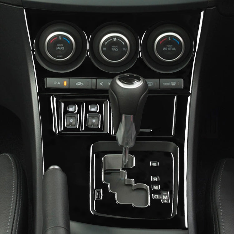 For Mazda 3 Axela 2010-2013 9 in 1 Car AC Gear Panel Set C Decorative Sticker, Right Drive - Car Interior Mouldings by PMC TechLife | Online Shopping South Africa | PMC TechLife | Buy Now Pay Later Mobicred