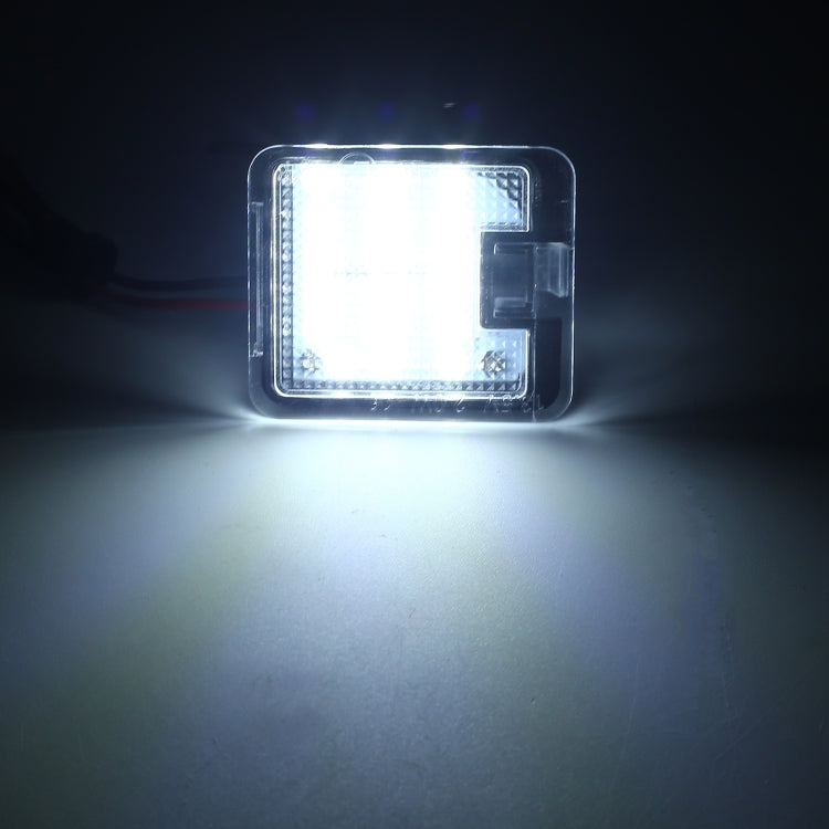 2pcs For Ford Focus 2015- Car License Plate Lamp - License Plate Lights by PMC TechLife | Online Shopping South Africa | PMC TechLife | Buy Now Pay Later Mobicred