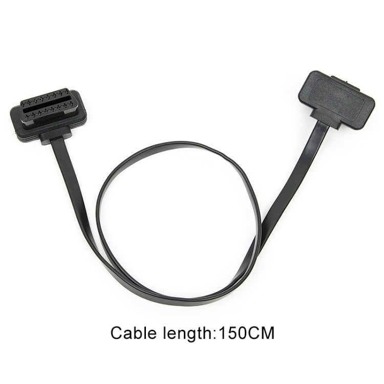 16PIN Car OBD Diagnostic Extended Cable OBD2 Male to Female Cable, Cable Length: 150cm - Cables & Connectors by PMC Jewellery | Online Shopping South Africa | PMC Jewellery | Buy Now Pay Later Mobicred