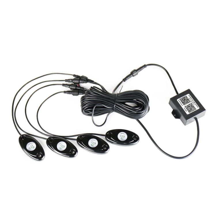 4 in 1 Universal Car APP Control RGB Chassis Atmosphere Lights Colorful Lighting Decorative Lamp - Atmosphere lights by PMC TechLife | Online Shopping South Africa | PMC TechLife | Buy Now Pay Later Mobicred
