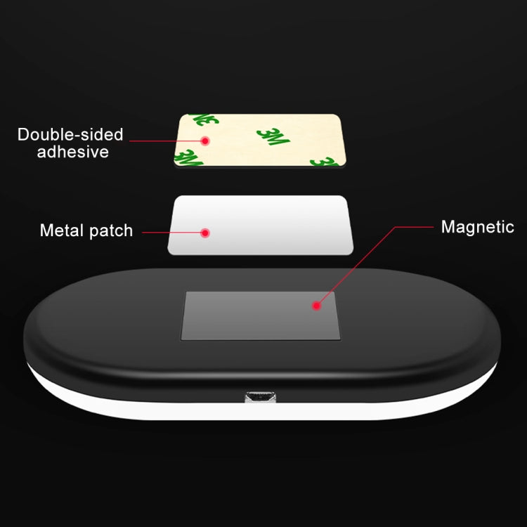 DC 5V / 2.2W Car Oval Reading Lamp Dome Light - Dome Lights by PMC TechLife | Online Shopping South Africa | PMC TechLife | Buy Now Pay Later Mobicred