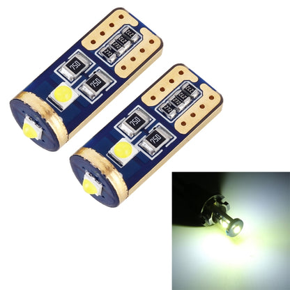 2 PCS T10 / W5W / 168 / 194 DC12V / 1.2W / 6000K / 85LM 3LEDs SMD-3030 Car Clearance Light - Clearance Lights by PMC Jewellery | Online Shopping South Africa | PMC Jewellery | Buy Now Pay Later Mobicred