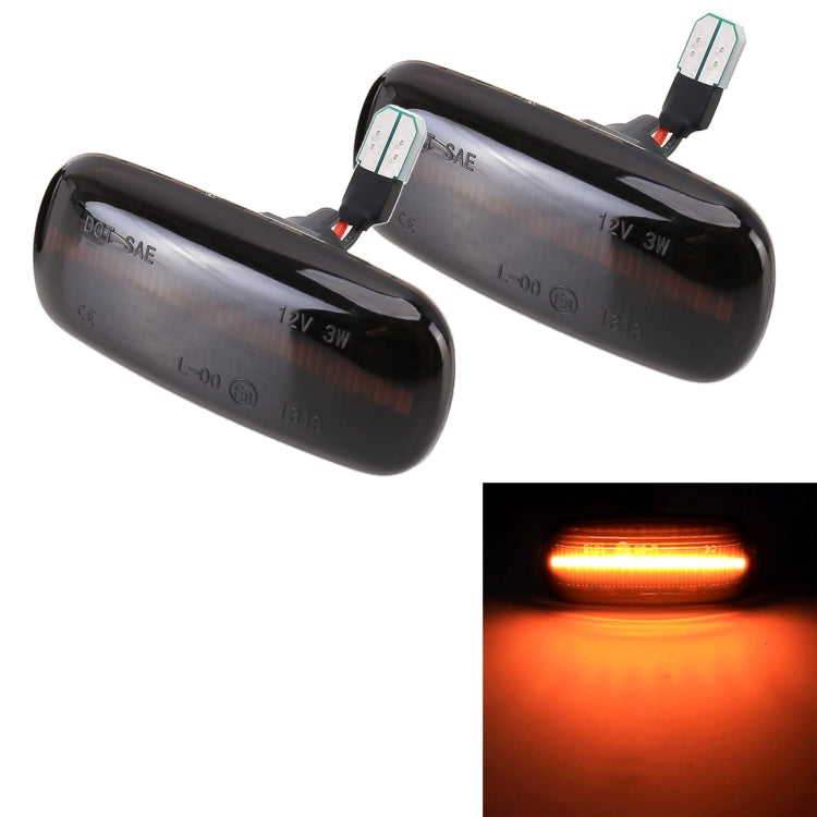 2 PCS DC12V / 3W Car LED Dynamic Blinker Side Lights Flowing Water Turn Signal Light for Audi, Yellow Light - Arrow Turn Lights by PMC TechLife | Online Shopping South Africa | PMC TechLife | Buy Now Pay Later Mobicred
