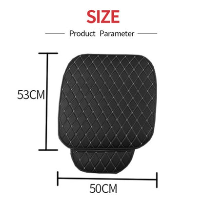 Car Seat Cushion Universal Simple Seat Cover Anti-slip Mat Auto Accessories (Beige) - Seat Accessories by PMC Jewellery | Online Shopping South Africa | PMC Jewellery | Buy Now Pay Later Mobicred