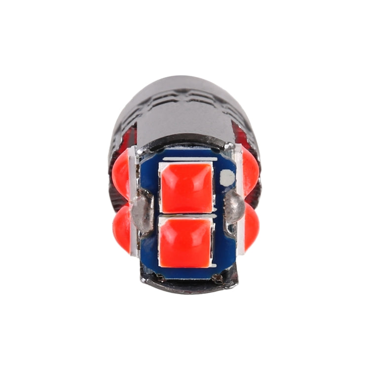 2 PCS T10 / W5W / 168 DC12-24V / 1.8W / 6000K / 140LM Car Clearance Light 4LEDs SMD-3030 Lamp Beads with Decoding & Constant Current (Red Light) - Clearance Lights by PMC TechLife | Online Shopping South Africa | PMC TechLife | Buy Now Pay Later Mobicred