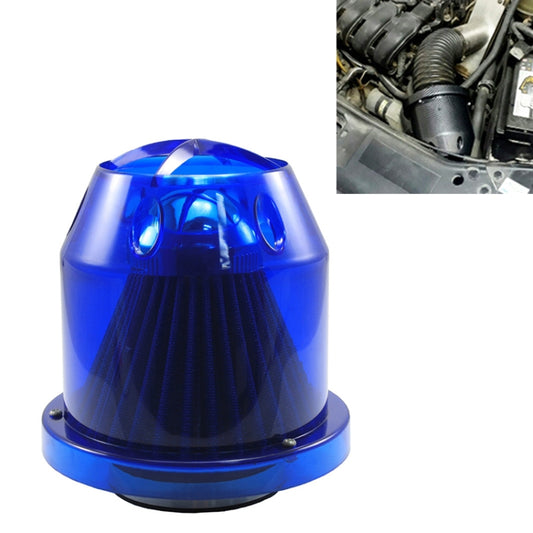 XH-UN005 Car Universal Modified High Flow Mushroom Head Style Intake Filter for 76mm Air Filter (Blue) - Air Intake System by PMC Jewellery | Online Shopping South Africa | PMC Jewellery | Buy Now Pay Later Mobicred