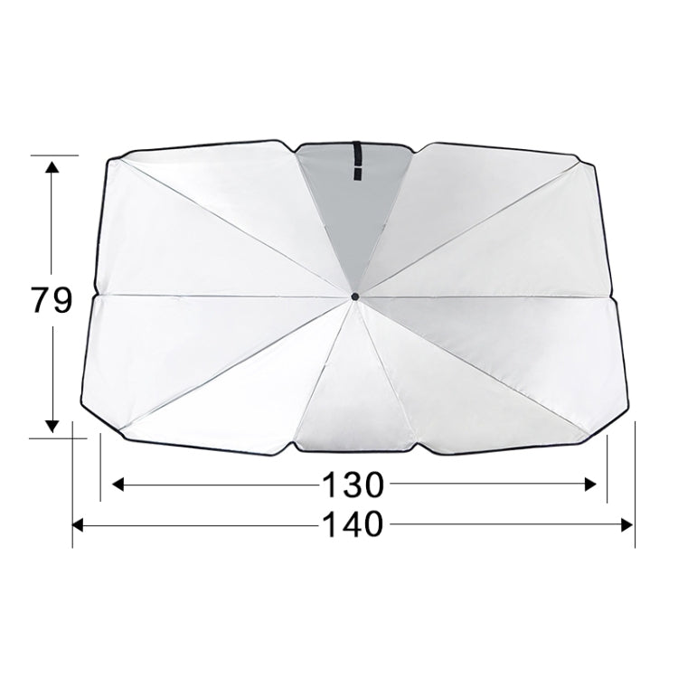Car Retractable Sunshade Sunscreen Heat Insulation Front Windshield Sunshade, Large Size - Sound & Heat Insulation Cotton by PMC TechLife | Online Shopping South Africa | PMC TechLife | Buy Now Pay Later Mobicred