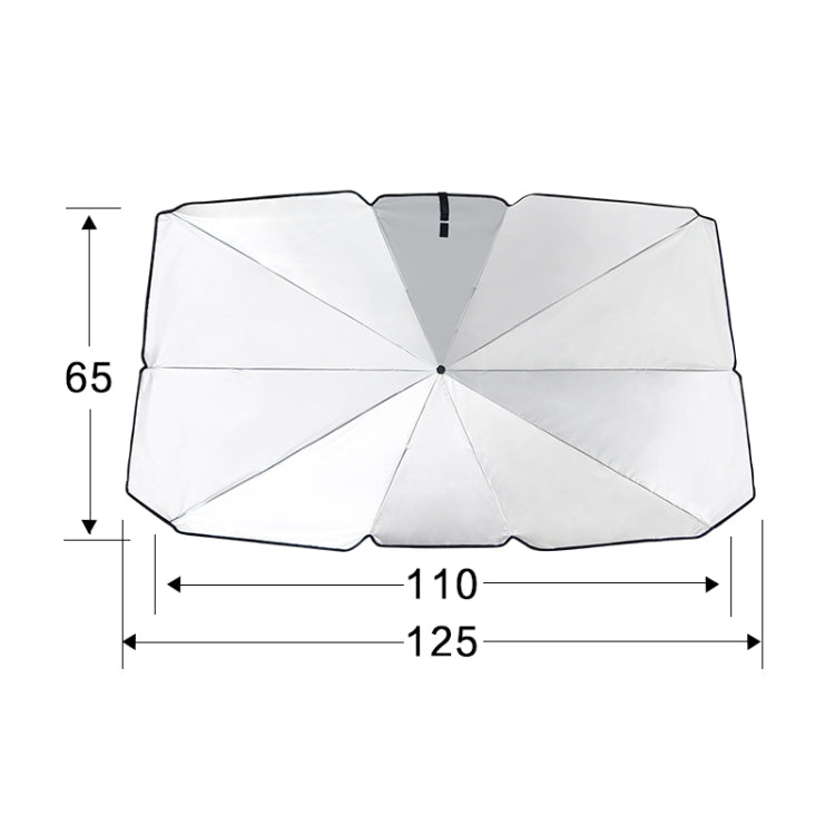 Car Retractable Sunshade Sunscreen Heat Insulation Front Windshield Sunshade, Small Size - Sound & Heat Insulation Cotton by PMC TechLife | Online Shopping South Africa | PMC TechLife | Buy Now Pay Later Mobicred