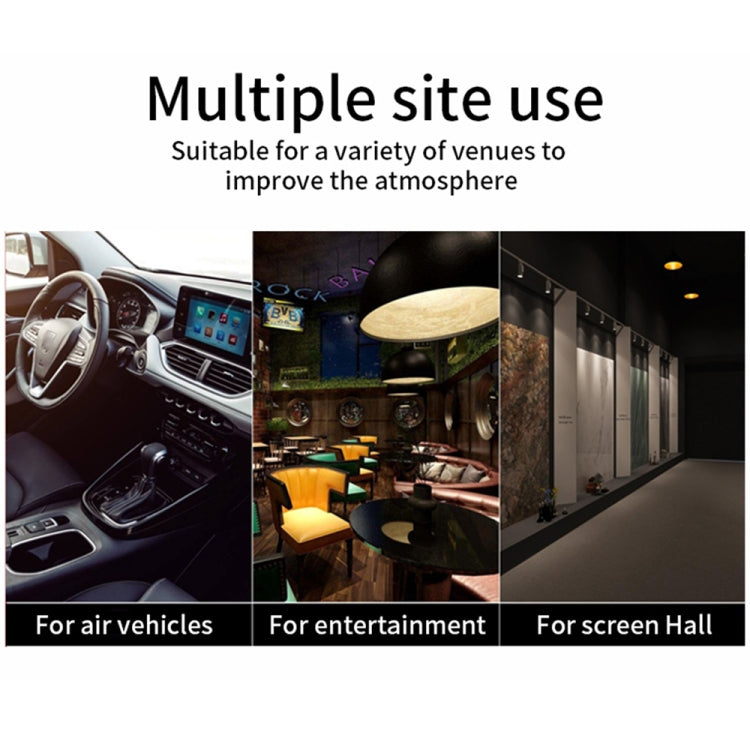 5V 0.1W IPX4 Car Rotating Star Lights Starry Sky Atmosphere Lamp (Red Light) - Atmosphere lights by PMC TechLife | Online Shopping South Africa | PMC TechLife | Buy Now Pay Later Mobicred