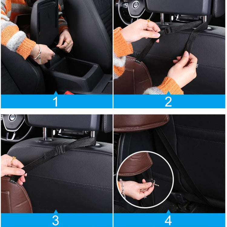 Car Front Seat Hanging Bag Mobile Phone Storage Bag (Red) - Stowing Tidying by PMC Jewellery | Online Shopping South Africa | PMC Jewellery | Buy Now Pay Later Mobicred