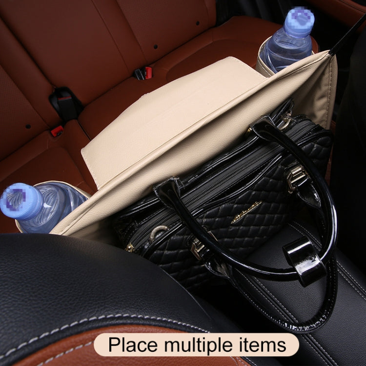 Car Front Seat Hanging Bag Paper Towel / Water Cup Storage Bag(Red) - free shipping - PMC Jewellery - Order now!