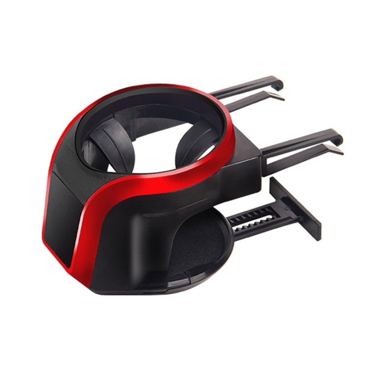 2 in 1 Car Air Outlet Magnetic Mount Beverage Cup Stand Phone Holder(Red) - Car Drink Holders by PMC TechLife | Online Shopping South Africa | PMC TechLife | Buy Now Pay Later Mobicred