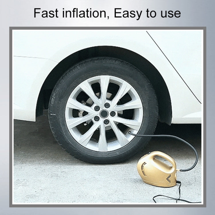 DC 12V 100W Four In One Portable  Car Tire Pump Inflatable Pump(White) - Inflatable Pump by PMC TechLife | Online Shopping South Africa | PMC TechLife