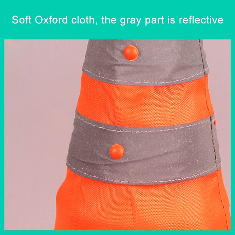 Lift Road Safety Road Cones with Warning Light Height: 30cm - Reflective Material by PMC TechLife | Online Shopping South Africa | PMC TechLife | Buy Now Pay Later Mobicred